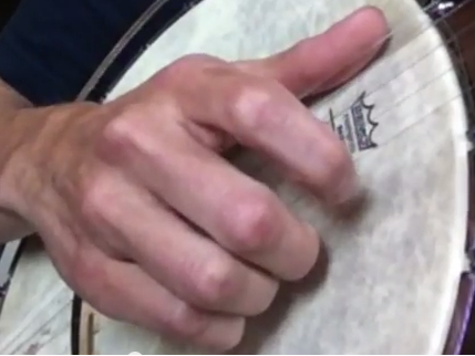 clawhammer thumb rest