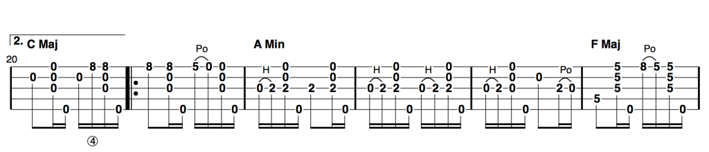 Colored Aristocracy Basic Clawhammer tab 2